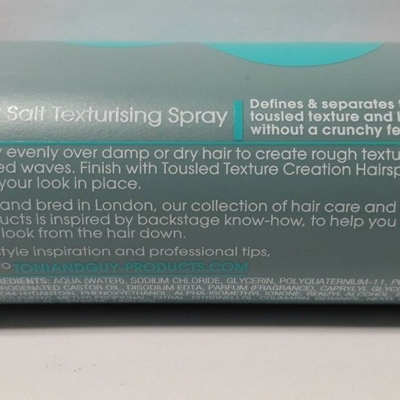 3 Toni & Guy Sea Salt Texturising Spray Texture - Picture 6 of 11